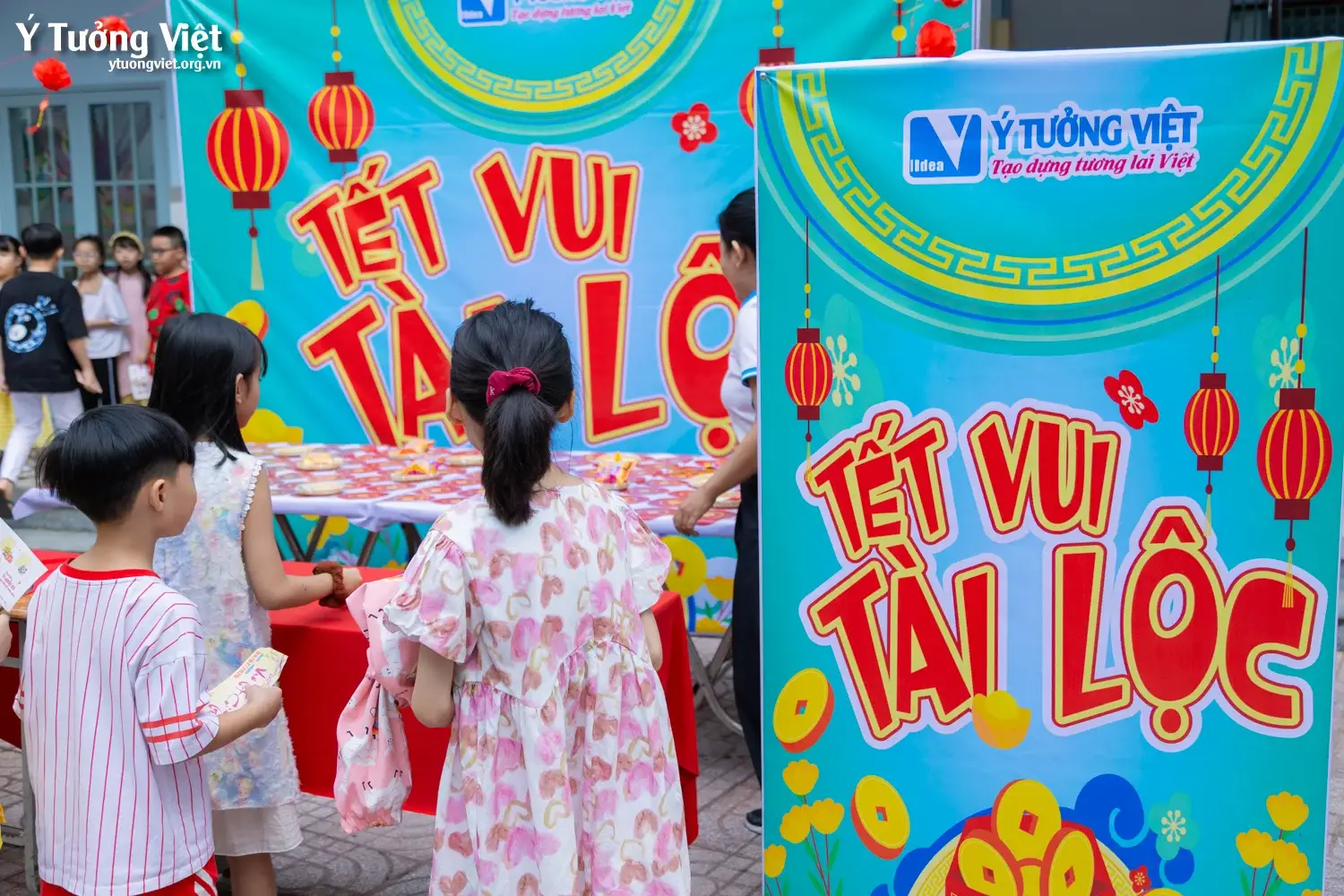 Khi văn hóa truyền thống trở thành trải nghiệm sống động trong trường học với mô hình ngày hội, sân chơi