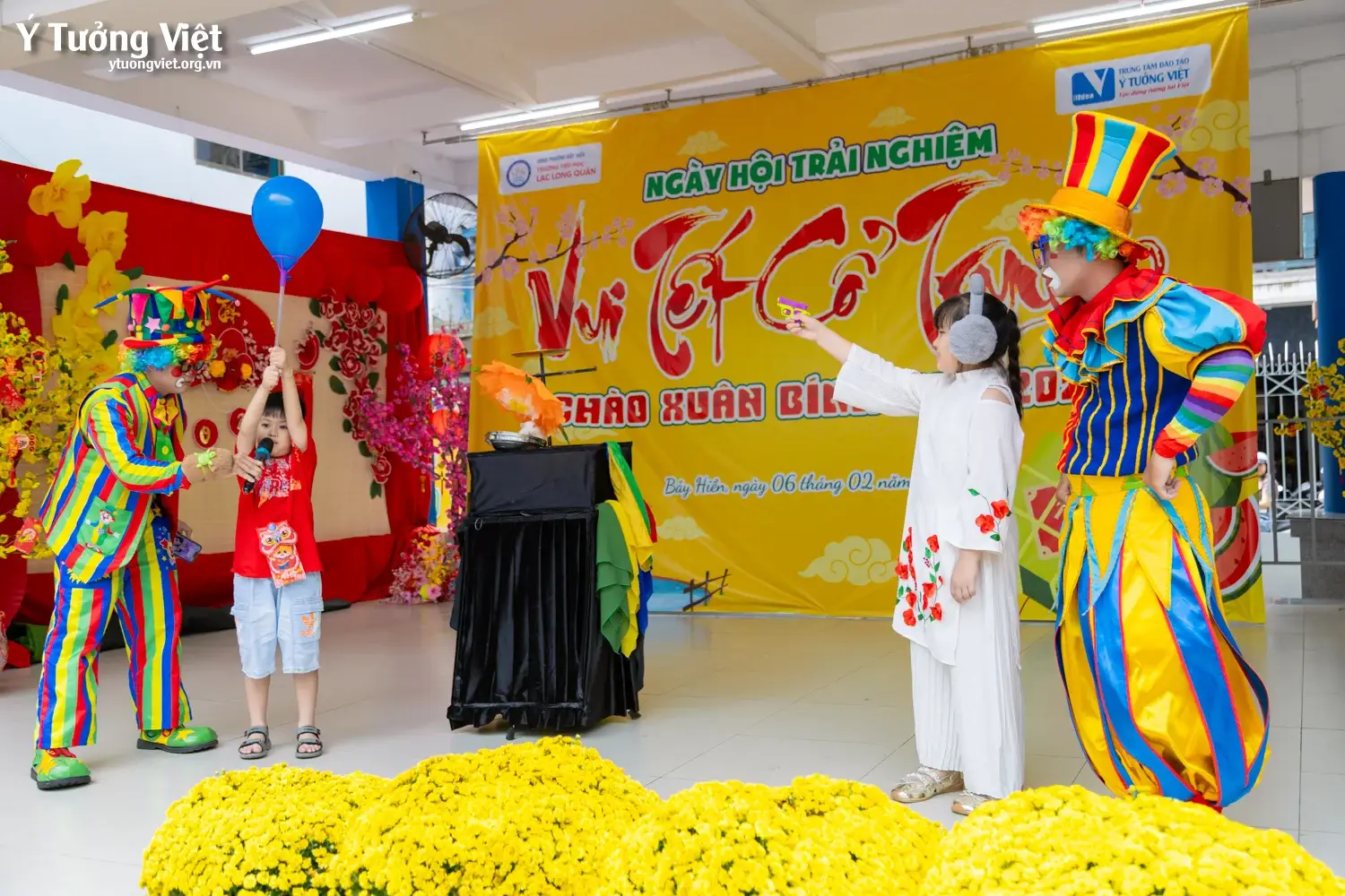 Khi văn hóa truyền thống trở thành trải nghiệm sống động trong trường học với mô hình ngày hội, sân chơi