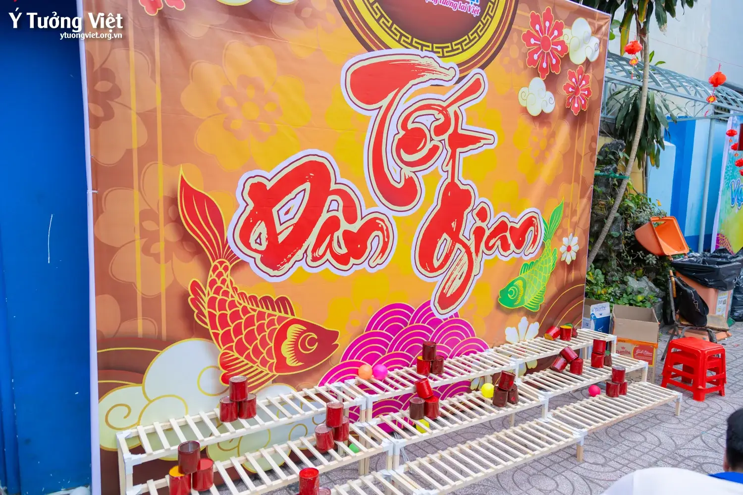 Khi văn hóa truyền thống trở thành trải nghiệm sống động trong trường học với mô hình ngày hội, sân chơi