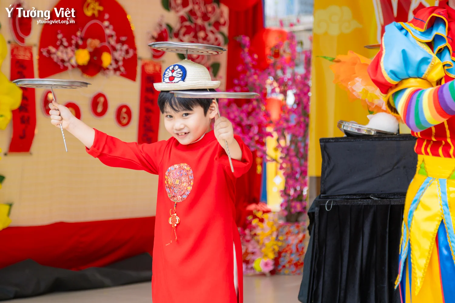 Khi văn hóa truyền thống trở thành trải nghiệm sống động trong trường học với mô hình ngày hội, sân chơi
