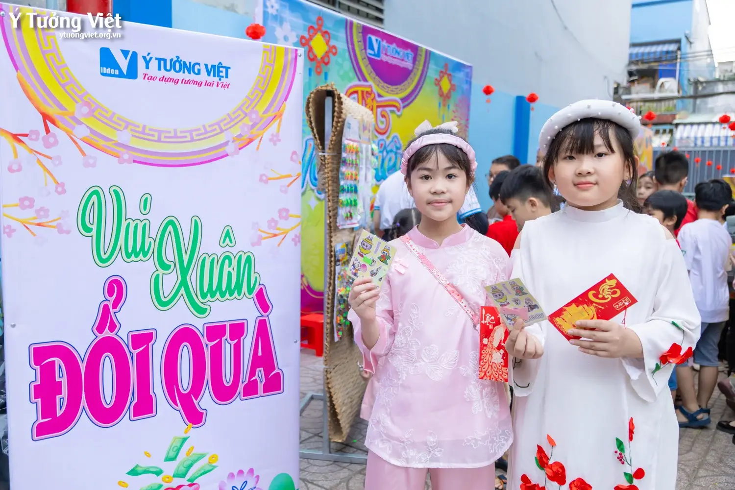 Khi văn hóa truyền thống trở thành trải nghiệm sống động trong trường học với mô hình ngày hội, sân chơi