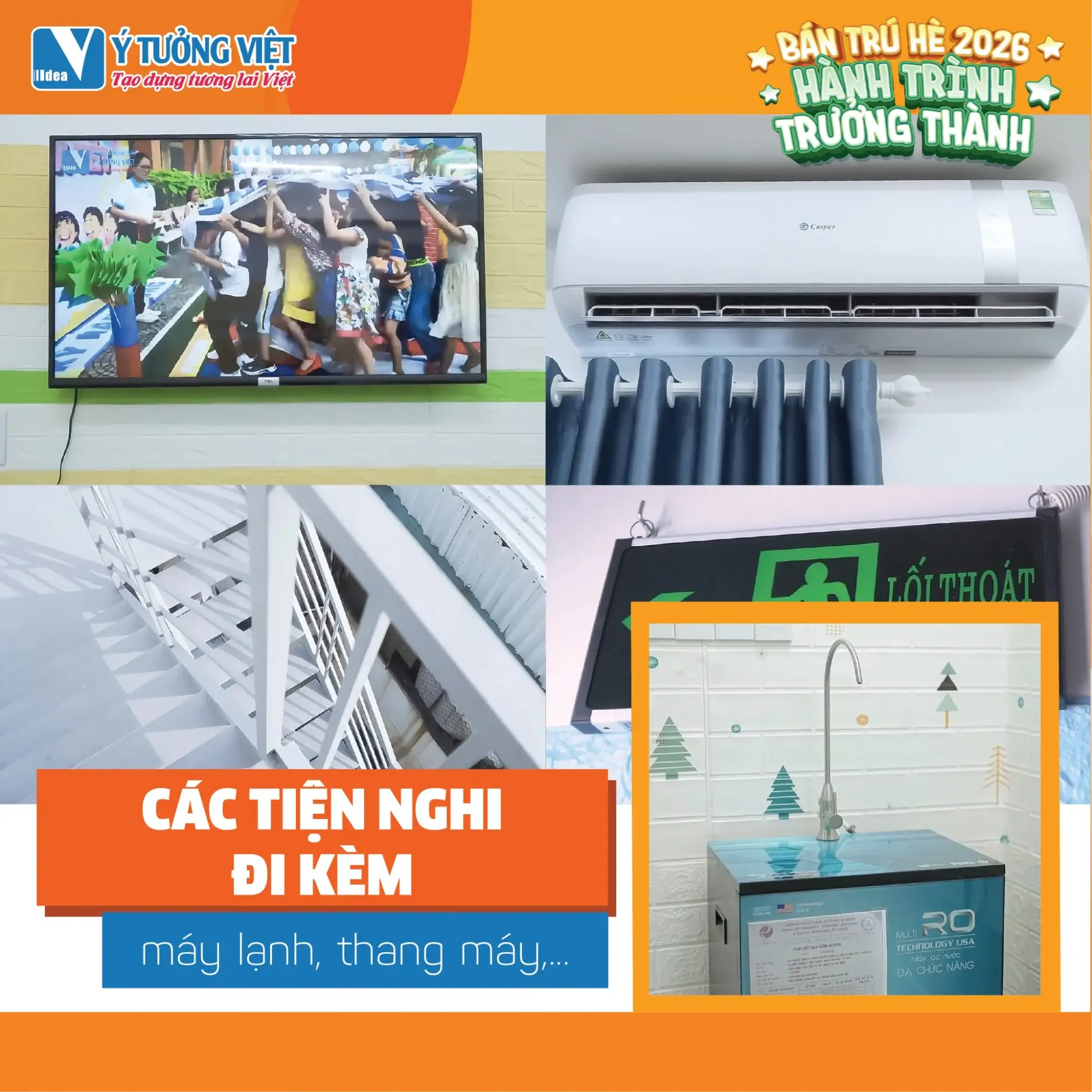 Khóa học bán trú hè 2026 tại Ý Tưởng Việt Tân Phú: Con học gì, chơi đâu suốt 8 tiếng?