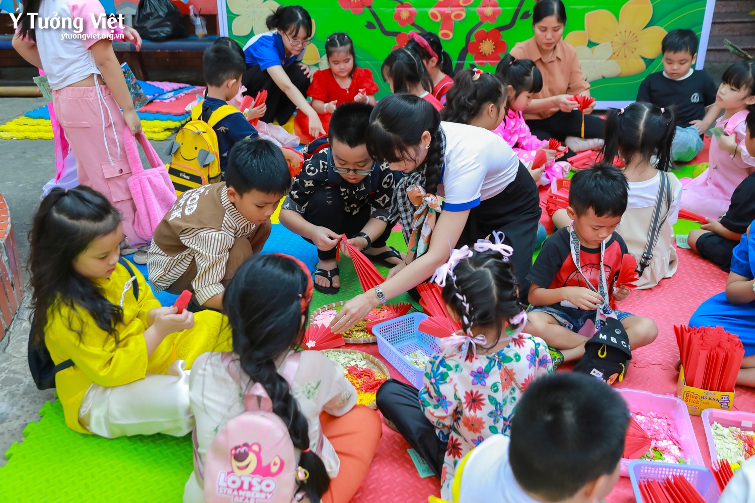 Kịch tuổi thơ “Rồng rắn lên mây, chung tay đón Tết” ở TH Hiệp Tân – Khi những giá trị truyền thống sẽ luôn song hành với hiện tại