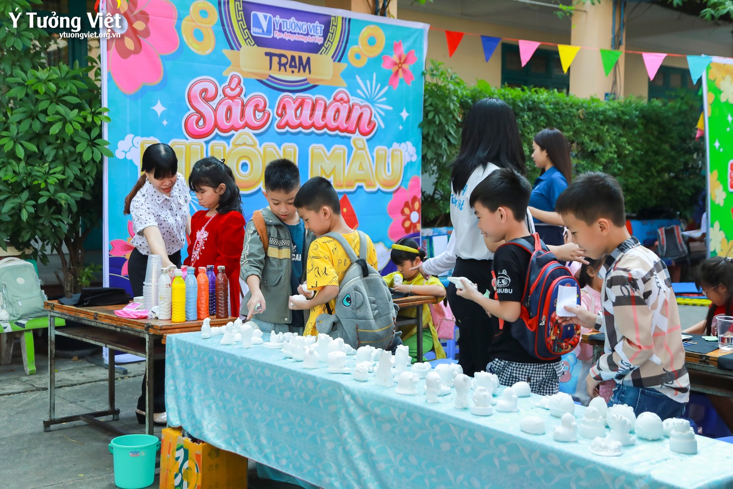 Kịch tuổi thơ “Rồng rắn lên mây, chung tay đón Tết” ở TH Hiệp Tân – Khi những giá trị truyền thống sẽ luôn song hành với hiện tại
