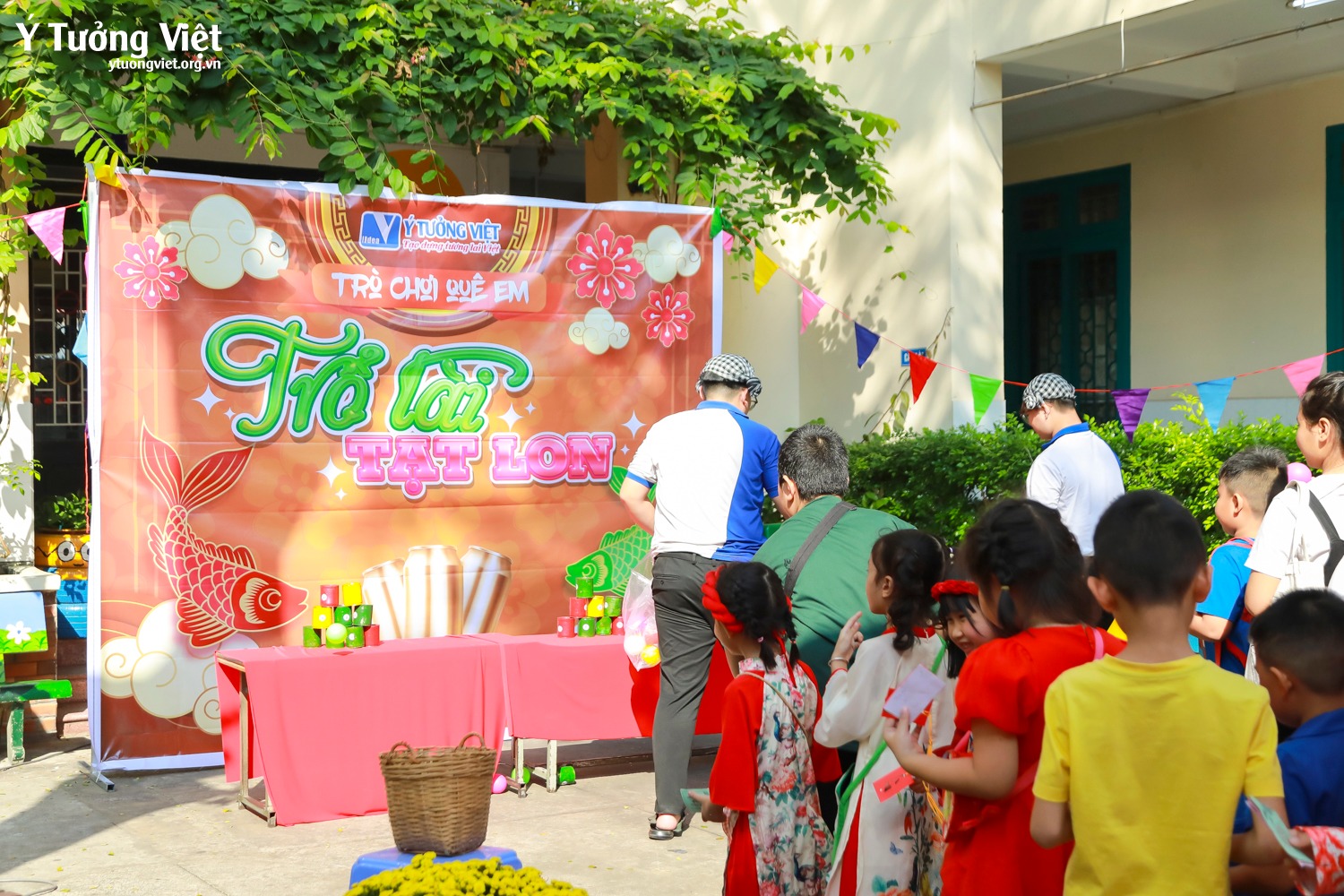 Kịch tuổi thơ “Rồng rắn lên mây, chung tay đón Tết” ở TH Hiệp Tân – Khi những giá trị truyền thống sẽ luôn song hành với hiện tại