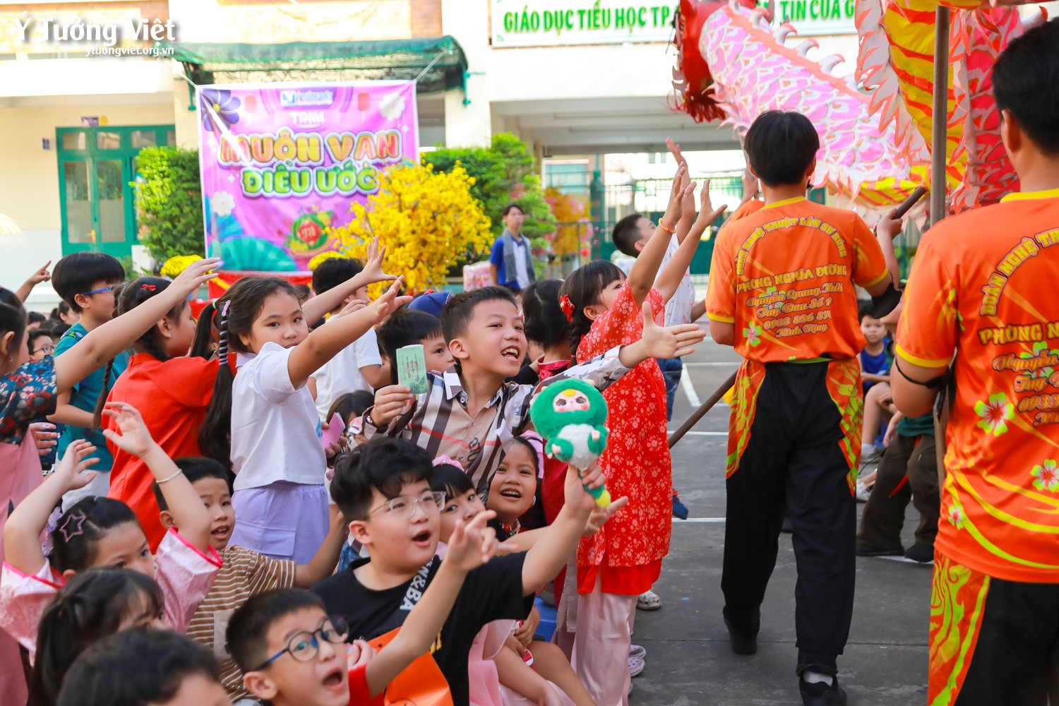 Kịch tuổi thơ “Rồng rắn lên mây, chung tay đón Tết” ở TH Hiệp Tân – Khi những giá trị truyền thống sẽ luôn song hành với hiện tại