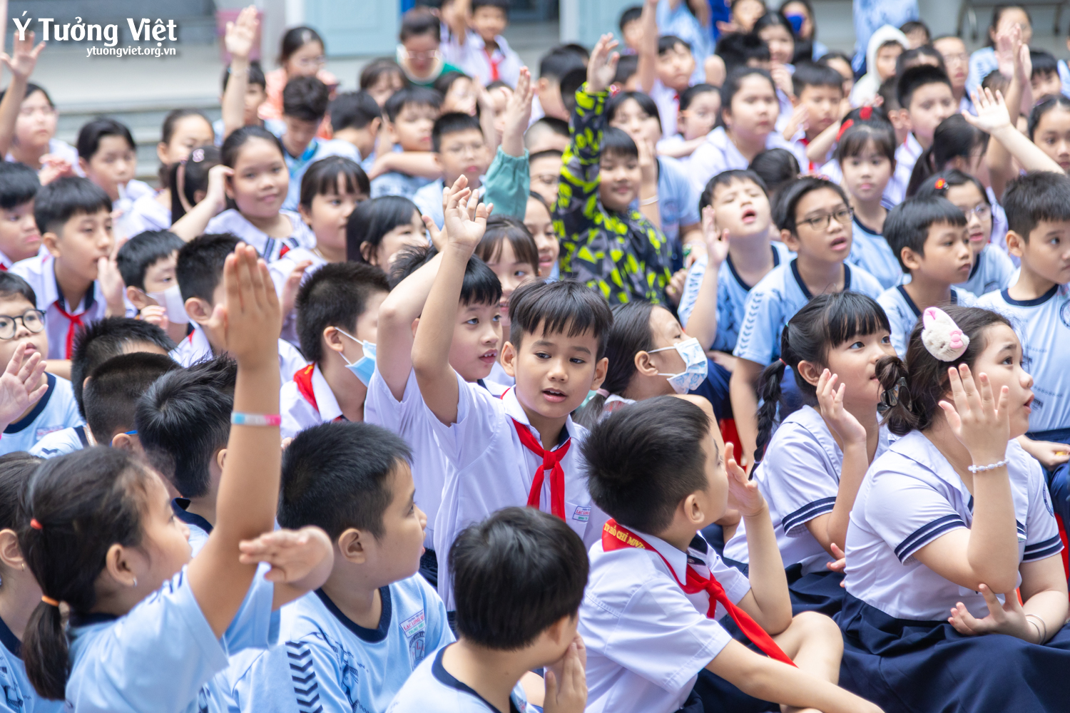 Kỹ năng ứng xử học đường tại TH Lạc Long Quân: Kính yêu thầy cô, thân thiện với bạn bè
