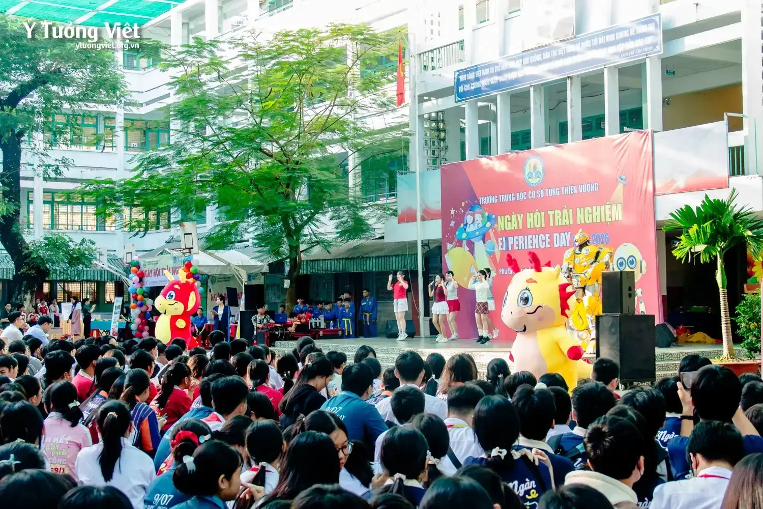 Mang “Kỹ năng Thoát hiểm trong hỏa hoạn” đến cùng các bạn học sinh trường THCS Tùng Thiện Vương