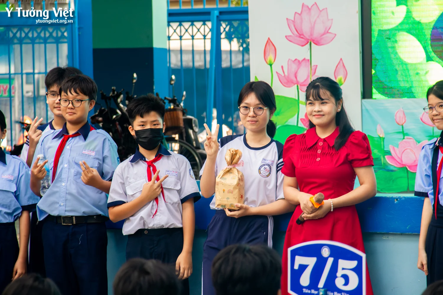Mang thông điệp phòng tránh bạo lực học đường đến cùng Trường THCS Lê Lợi