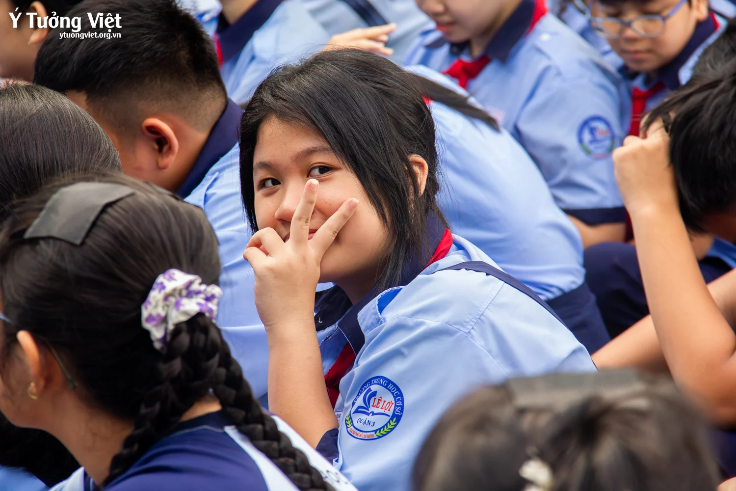 Mang thông điệp phòng tránh bạo lực học đường đến cùng Trường THCS Lê Lợi