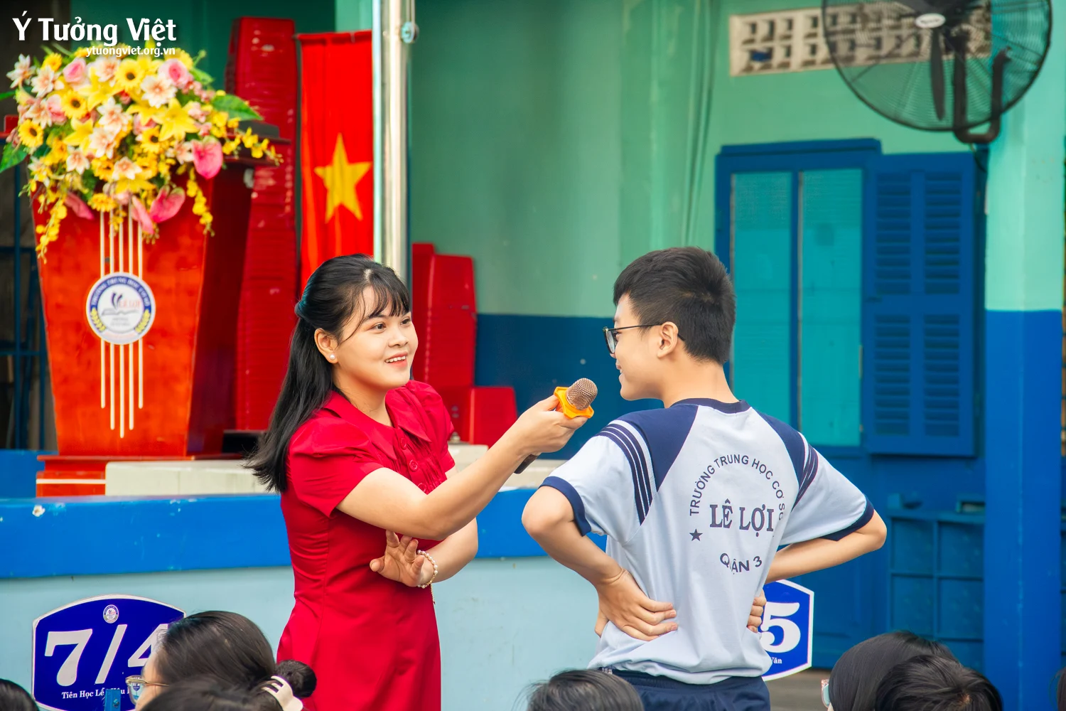 Mang thông điệp phòng tránh bạo lực học đường đến cùng Trường THCS Lê Lợi