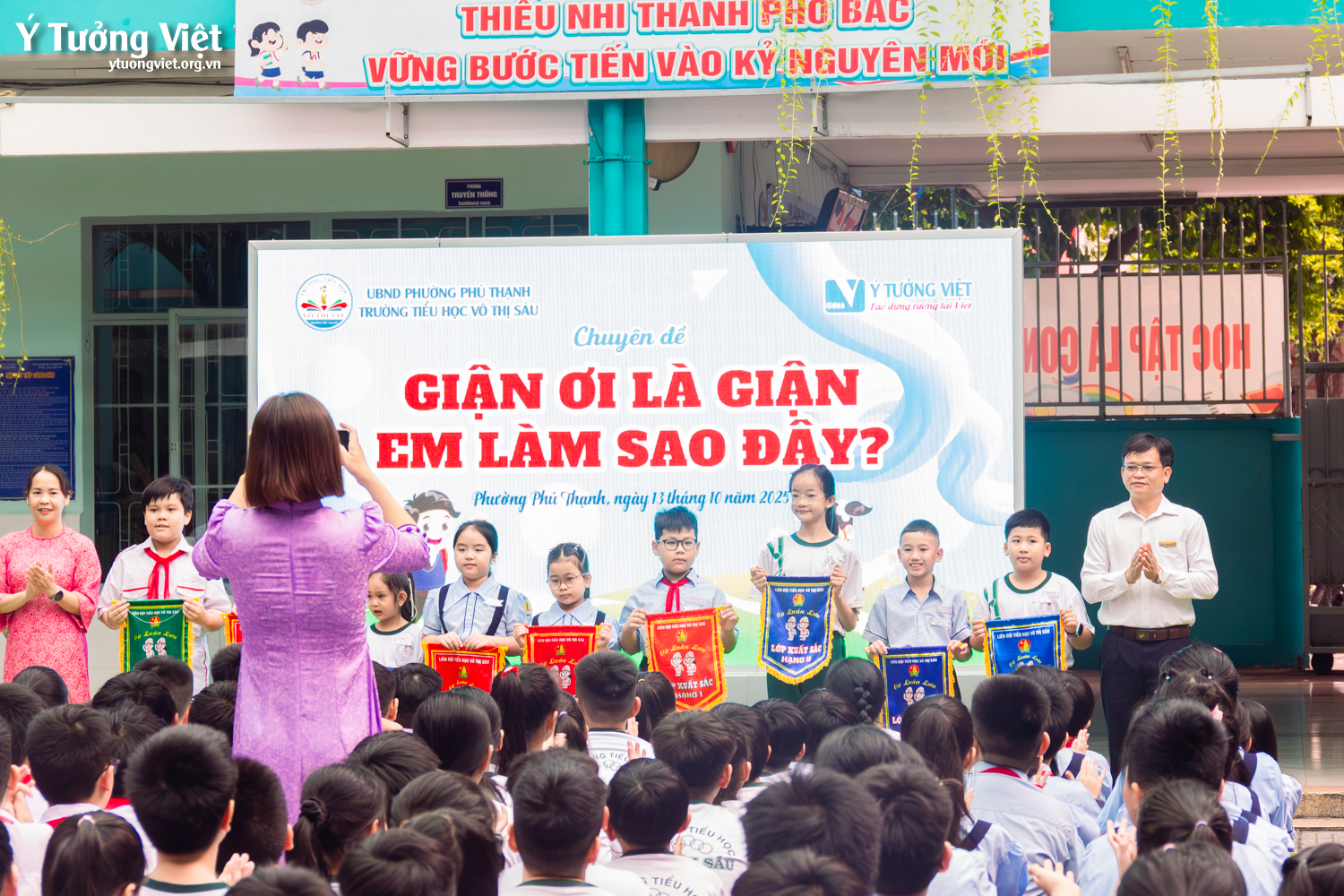 Mở khóa “Kỹ năng quản lý cơn giận” cùng TH Võ Thị Sáu