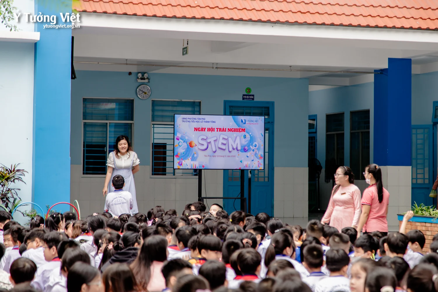 Ngày hội STEM: Mô hình sân chơi học tập đầy cảm hứng cùng Ý Tưởng Việt