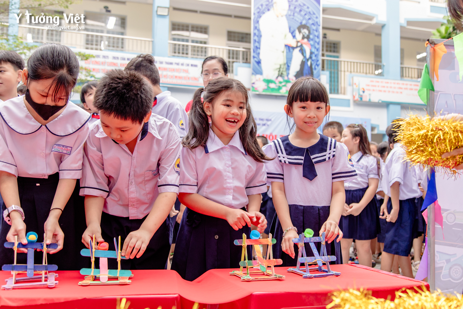 Ngày hội STEM: Mô hình sân chơi học tập đầy cảm hứng cùng Ý Tưởng Việt