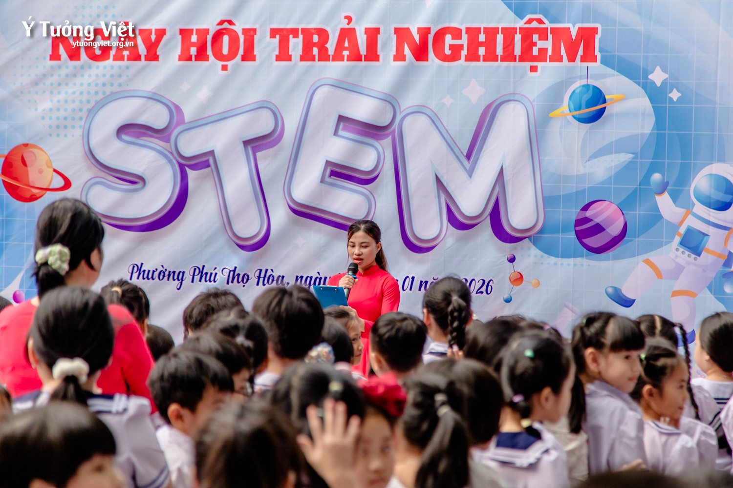 Ngày hội STEM: Mô hình sân chơi học tập đầy cảm hứng cùng Ý Tưởng Việt