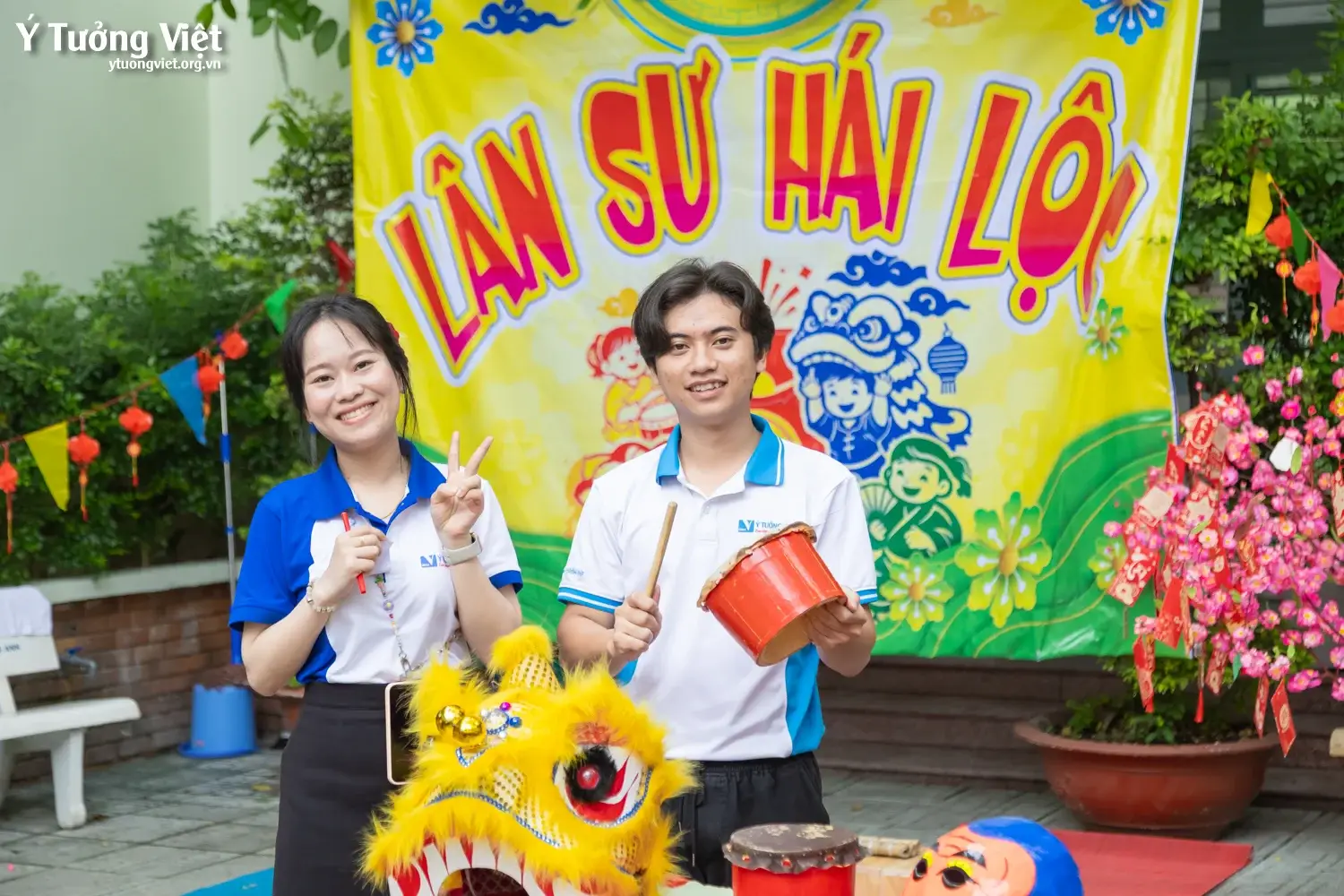 Ngày hội trải nghiệm tết cổ truyền – một trang ký ức mùa xuân đáng nhớ ở trường TH Hiệp Tân