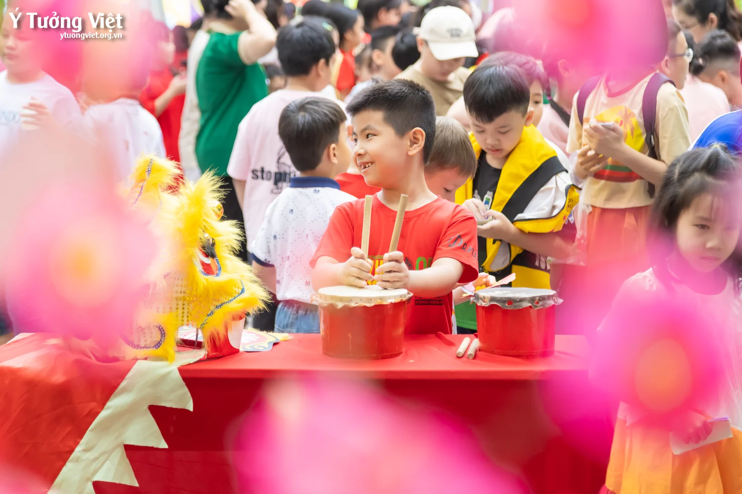 Ngày hội trải nghiệm tết cổ truyền – một trang ký ức mùa xuân đáng nhớ ở trường TH Hiệp Tân