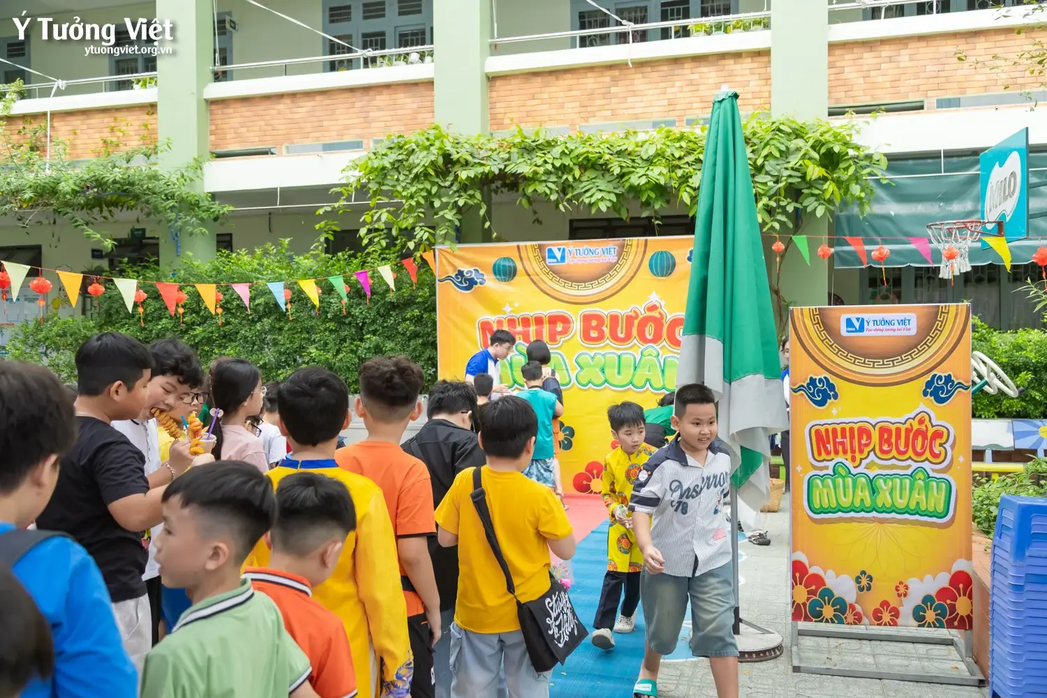 Ngày hội trải nghiệm tết cổ truyền – một trang ký ức mùa xuân đáng nhớ ở trường TH Hiệp Tân