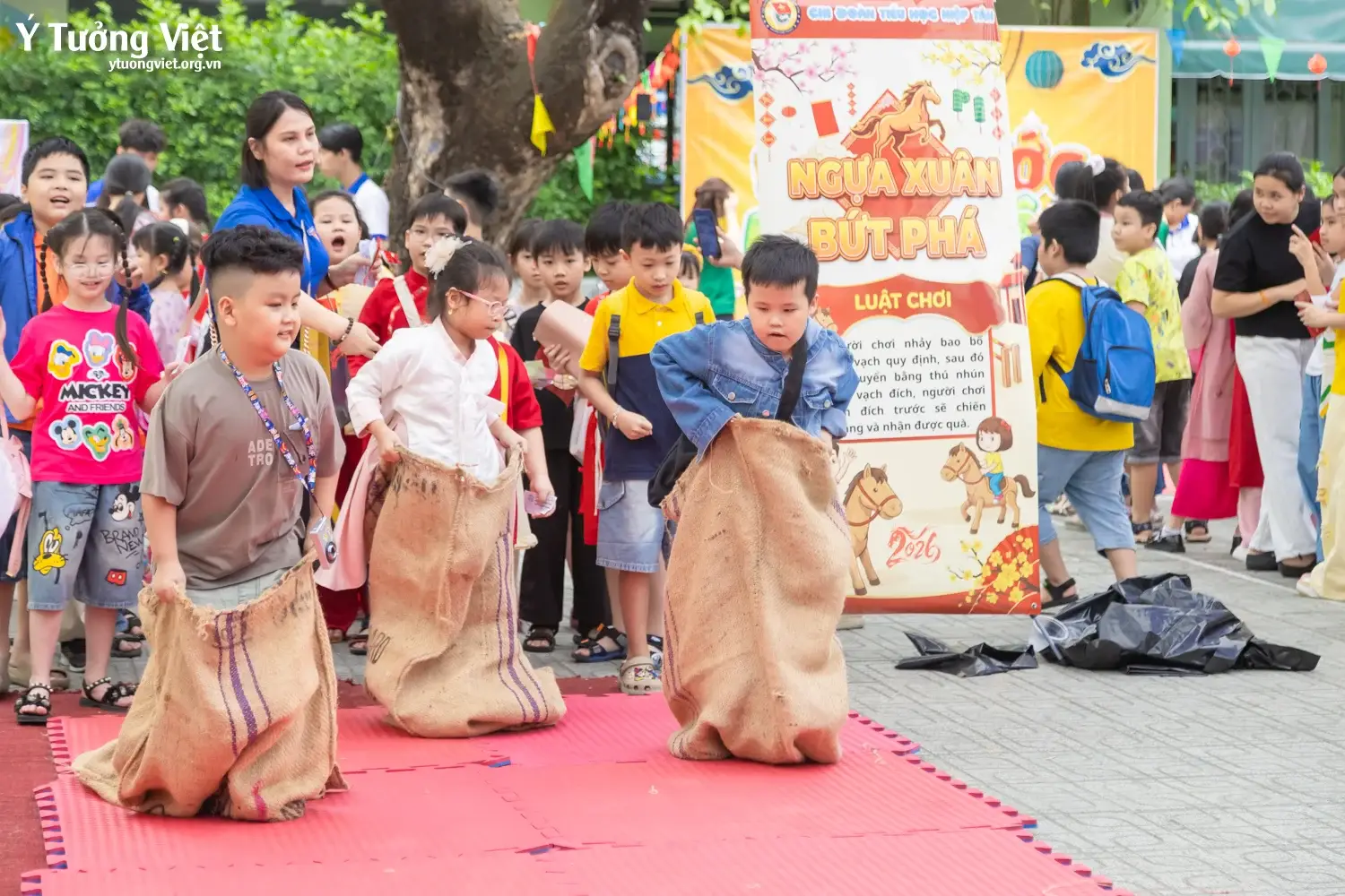 Ngày hội trải nghiệm tết cổ truyền – một trang ký ức mùa xuân đáng nhớ ở trường TH Hiệp Tân