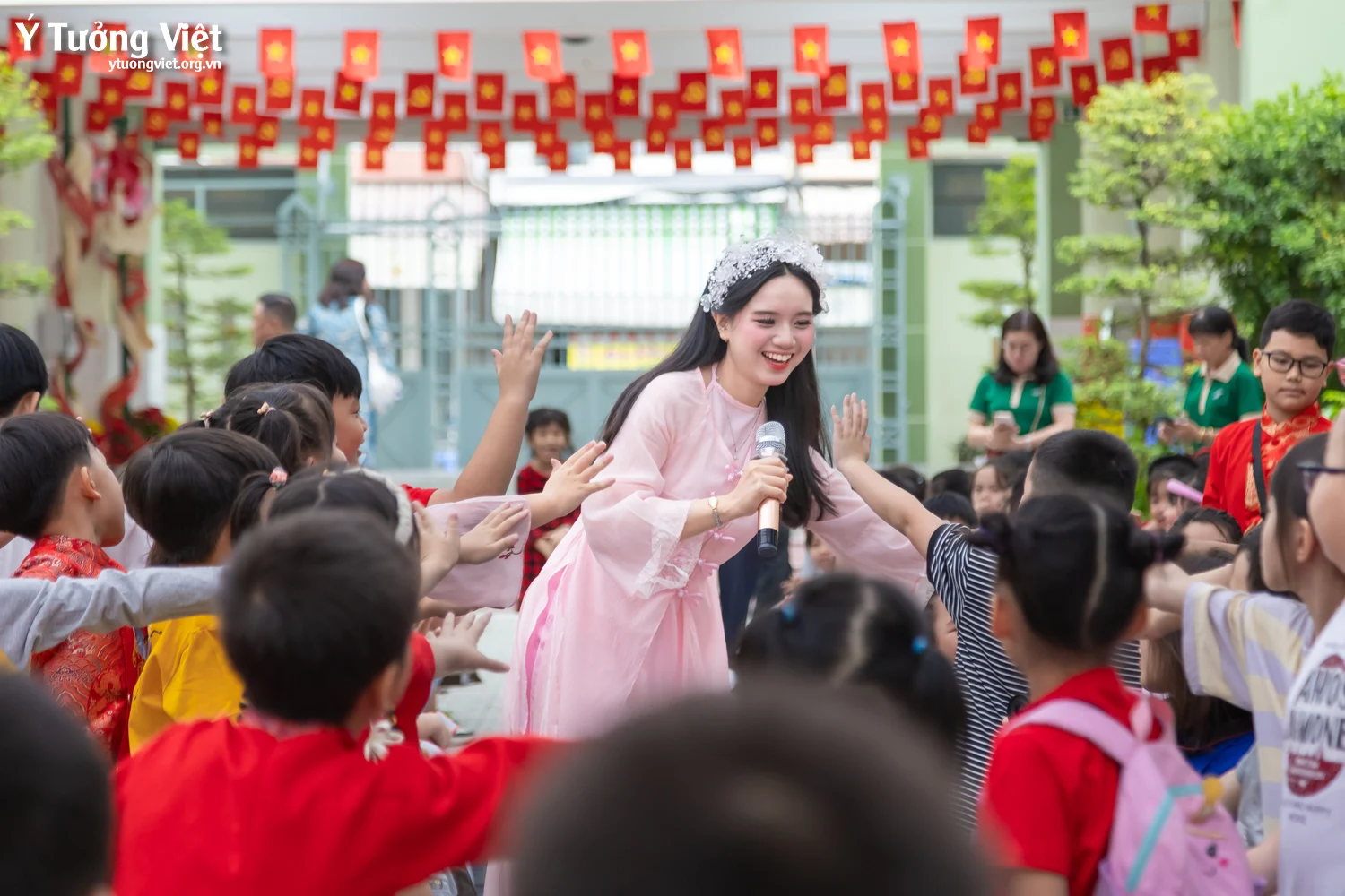 Ngày hội trải nghiệm tết cổ truyền – một trang ký ức mùa xuân đáng nhớ ở trường TH Hiệp Tân