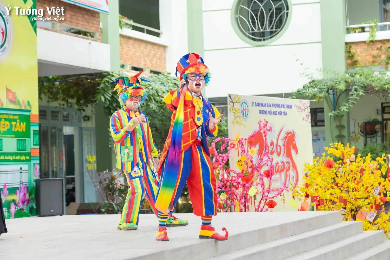 Ngày hội trải nghiệm tết cổ truyền – một trang ký ức mùa xuân đáng nhớ ở trường TH Hiệp Tân