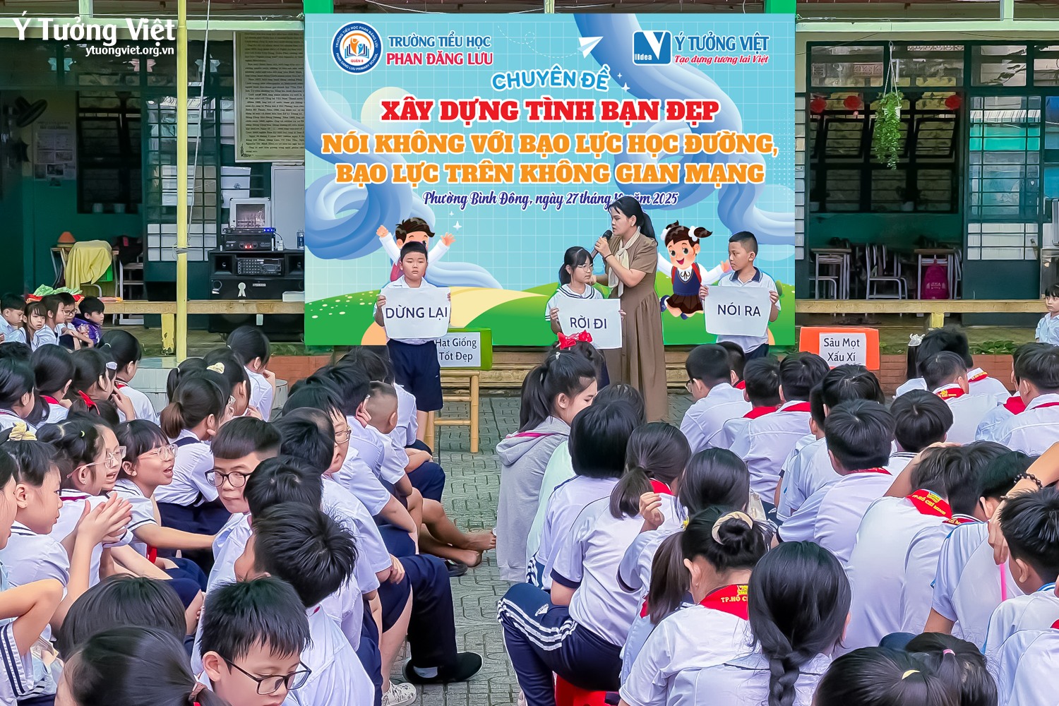 Phòng chống bạo lực học đường và xây dựng tình bạn đẹp tại TH Tân Sơn Nhì & Phan Đăng Lưu