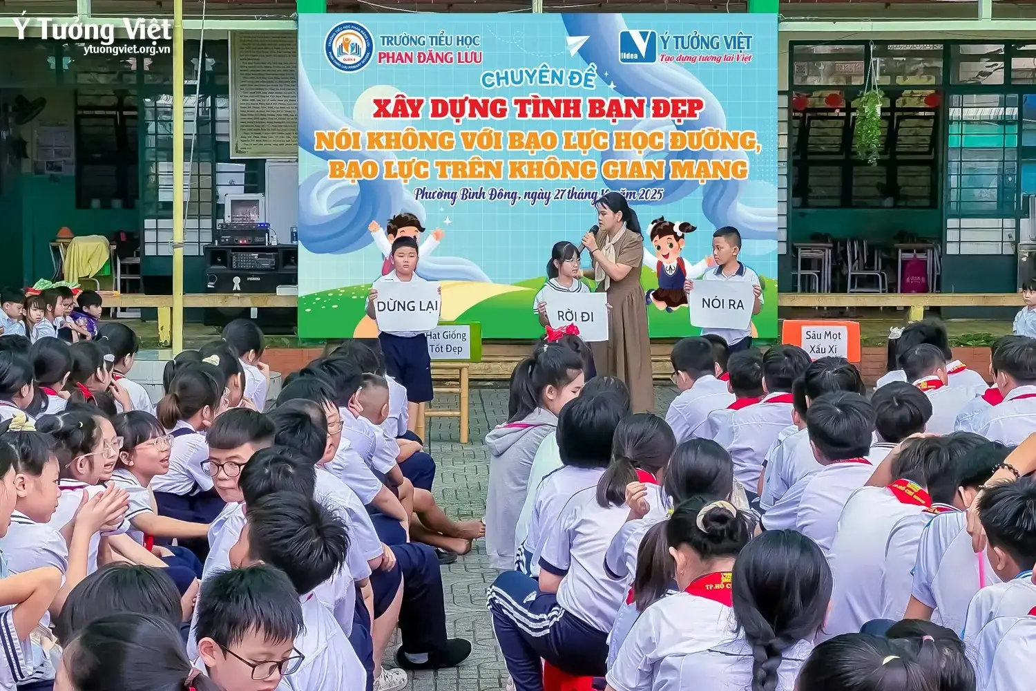 Phòng chống bạo lực học đường và xây dựng tình bạn đẹp tại TH Tân Sơn Nhì & Phan Đăng Lưu