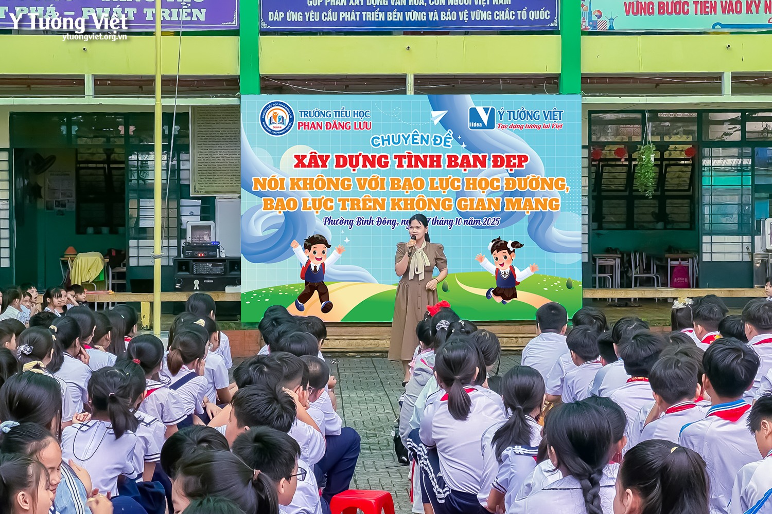 Phòng chống bạo lực học đường và xây dựng tình bạn đẹp tại TH Tân Sơn Nhì & Phan Đăng Lưu