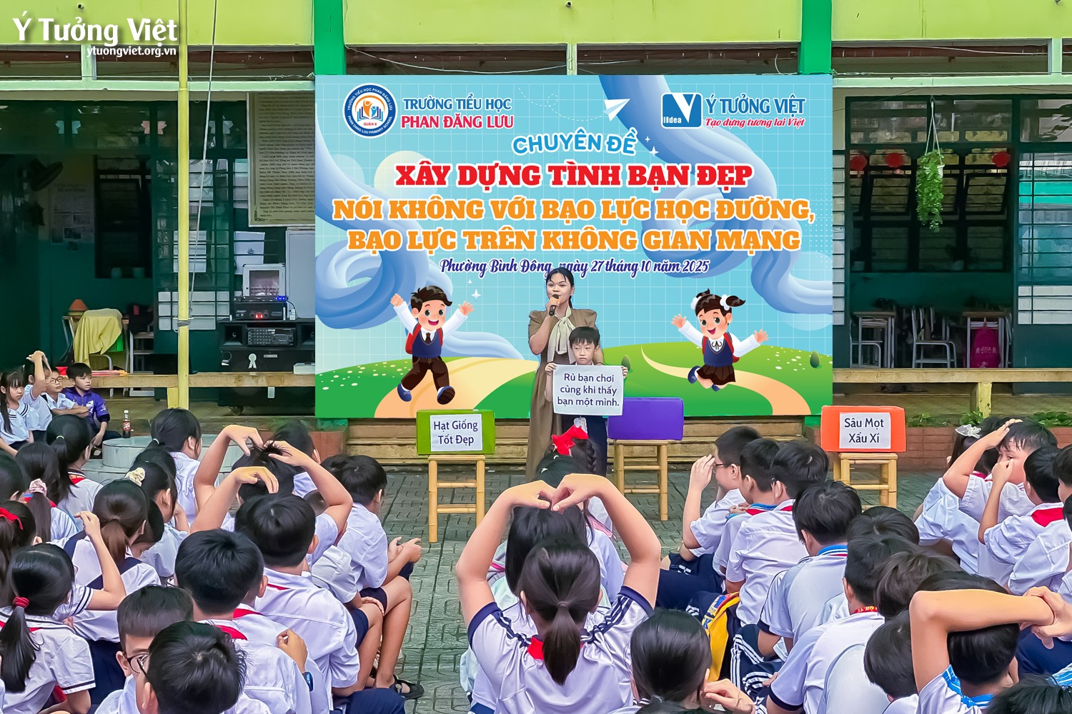 Phòng chống bạo lực học đường và xây dựng tình bạn đẹp tại TH Tân Sơn Nhì & Phan Đăng Lưu