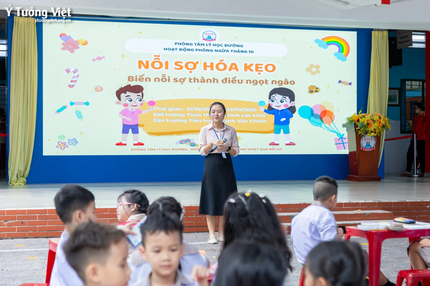 Phòng tâm lý học đường TH Huỳnh Văn Chính: Biến “nỗi sợ” thành “người bạn” đồng hành