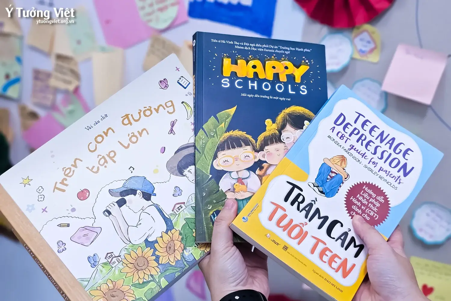 Phòng tâm lý học đường THCS Đoàn Thị Điểm: Ấm áp hoạt động “Trạm ký gửi điều ước” Trung thu