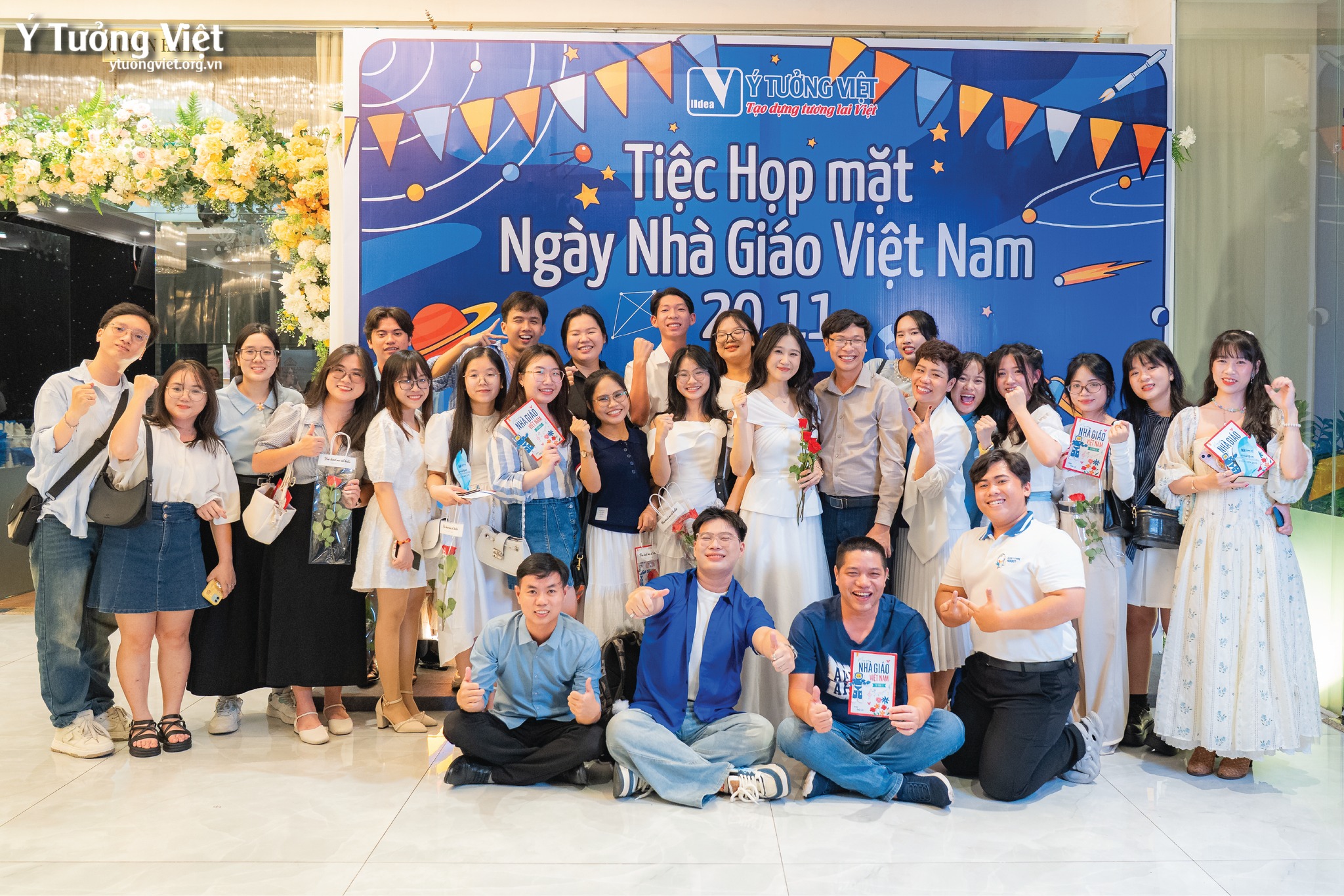 [RECAP] Tiệc họp mặt ngày nhà giáo Việt Nam 20.11 | Hội tụ – Gắn kết – Tôn vinh những người giữ lửa tri thức đại gia đình Ý Tưởng Việt