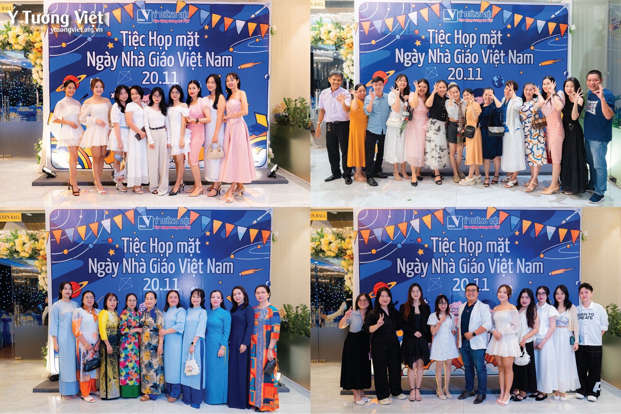 [RECAP] Tiệc họp mặt ngày nhà giáo Việt Nam 20.11 | Hội tụ – Gắn kết – Tôn vinh những người giữ lửa tri thức đại gia đình Ý Tưởng Việt