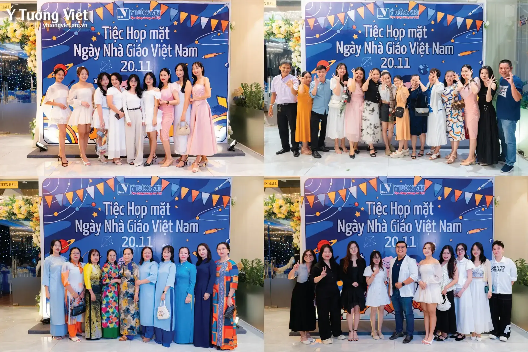 [RECAP] Tiệc họp mặt ngày nhà giáo Việt Nam 20.11 | Hội tụ – Gắn kết – Tôn vinh những người giữ lửa tri thức đại gia đình Ý Tưởng Việt