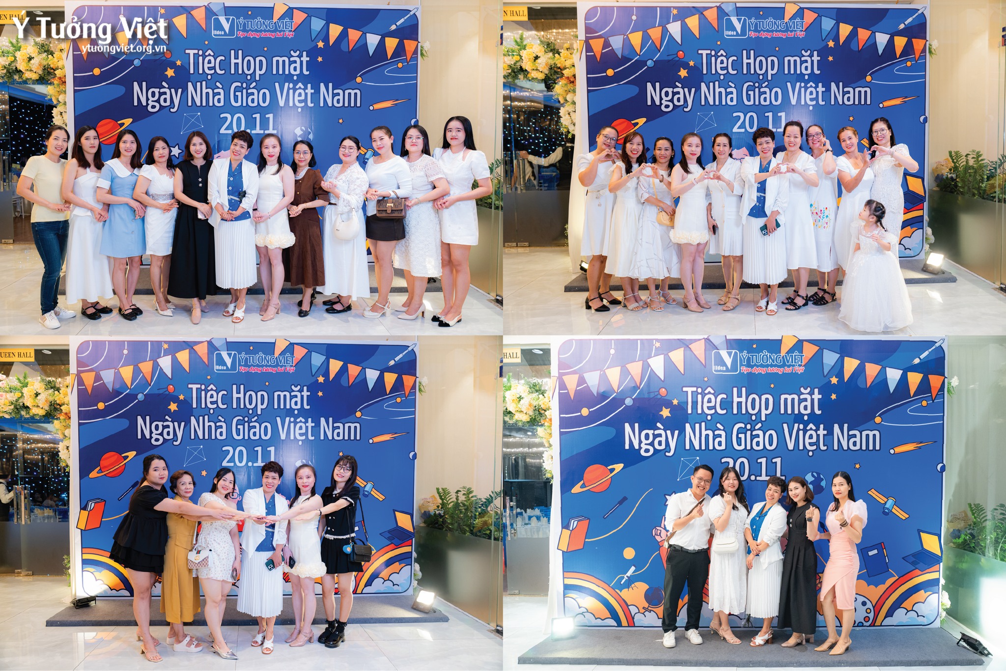 [RECAP] Tiệc họp mặt ngày nhà giáo Việt Nam 20.11 | Hội tụ – Gắn kết – Tôn vinh những người giữ lửa tri thức đại gia đình Ý Tưởng Việt