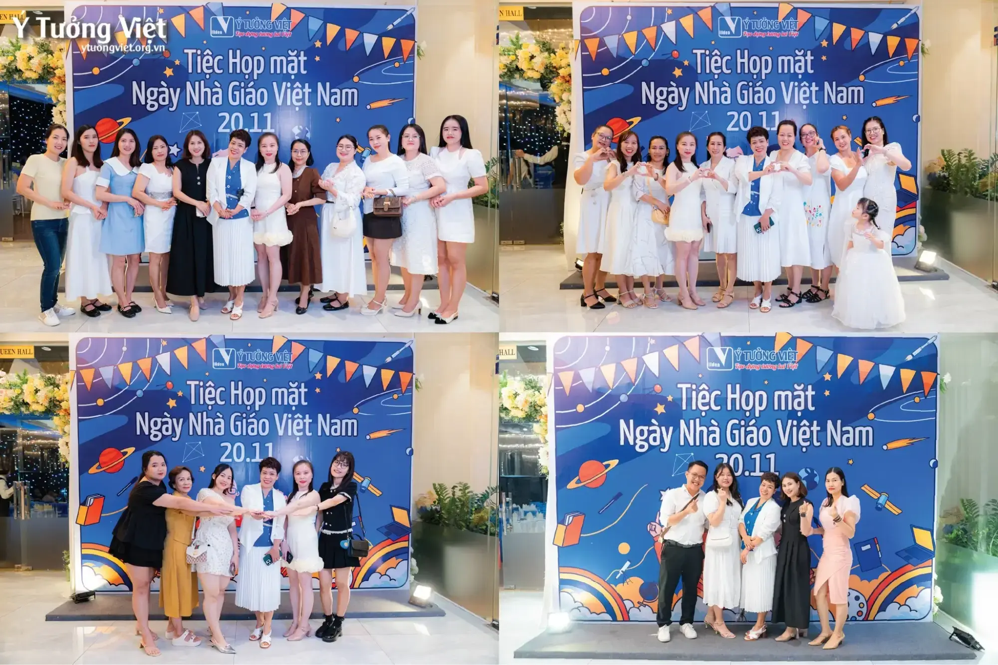[RECAP] Tiệc họp mặt ngày nhà giáo Việt Nam 20.11 | Hội tụ – Gắn kết – Tôn vinh những người giữ lửa tri thức đại gia đình Ý Tưởng Việt