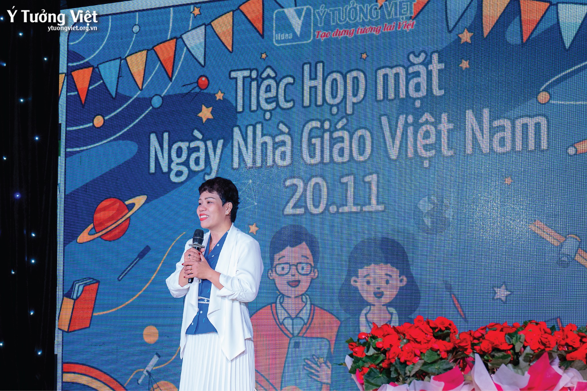 [RECAP] Tiệc họp mặt ngày nhà giáo Việt Nam 20.11 | Hội tụ – Gắn kết – Tôn vinh những người giữ lửa tri thức đại gia đình Ý Tưởng Việt