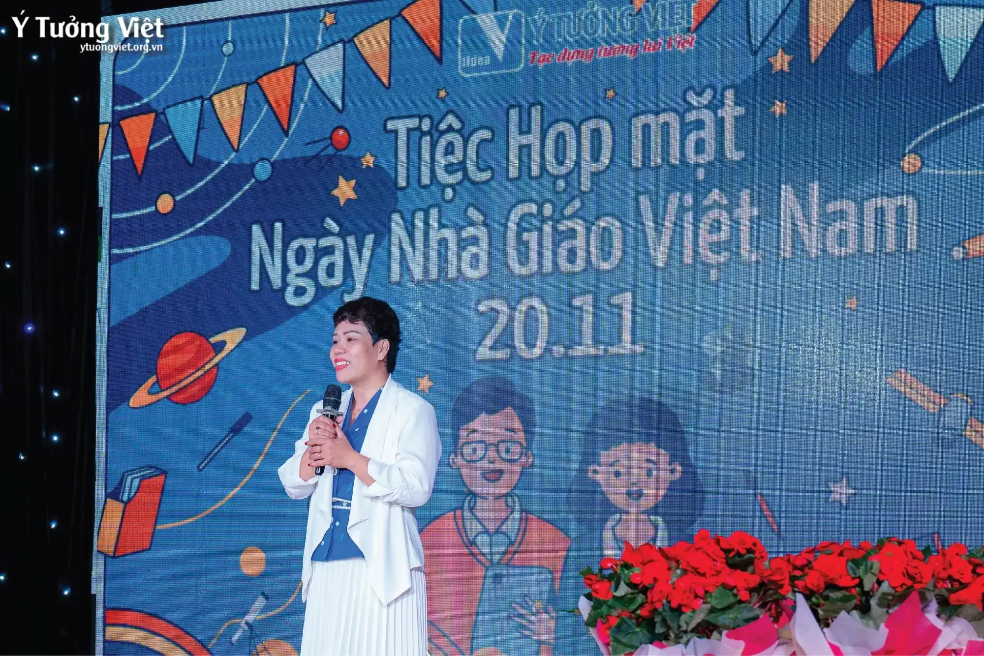 [RECAP] Tiệc họp mặt ngày nhà giáo Việt Nam 20.11 | Hội tụ – Gắn kết – Tôn vinh những người giữ lửa tri thức đại gia đình Ý Tưởng Việt