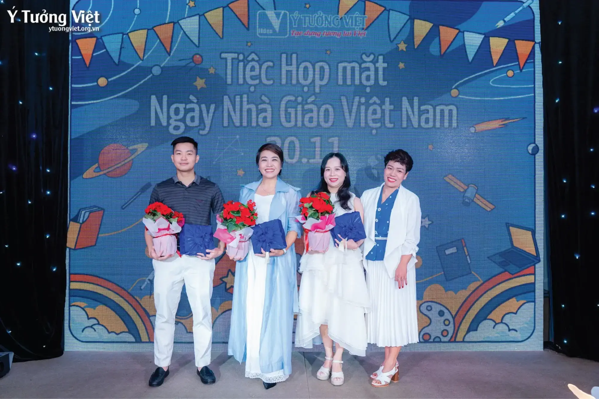 [RECAP] Tiệc họp mặt ngày nhà giáo Việt Nam 20.11 | Hội tụ – Gắn kết – Tôn vinh những người giữ lửa tri thức đại gia đình Ý Tưởng Việt