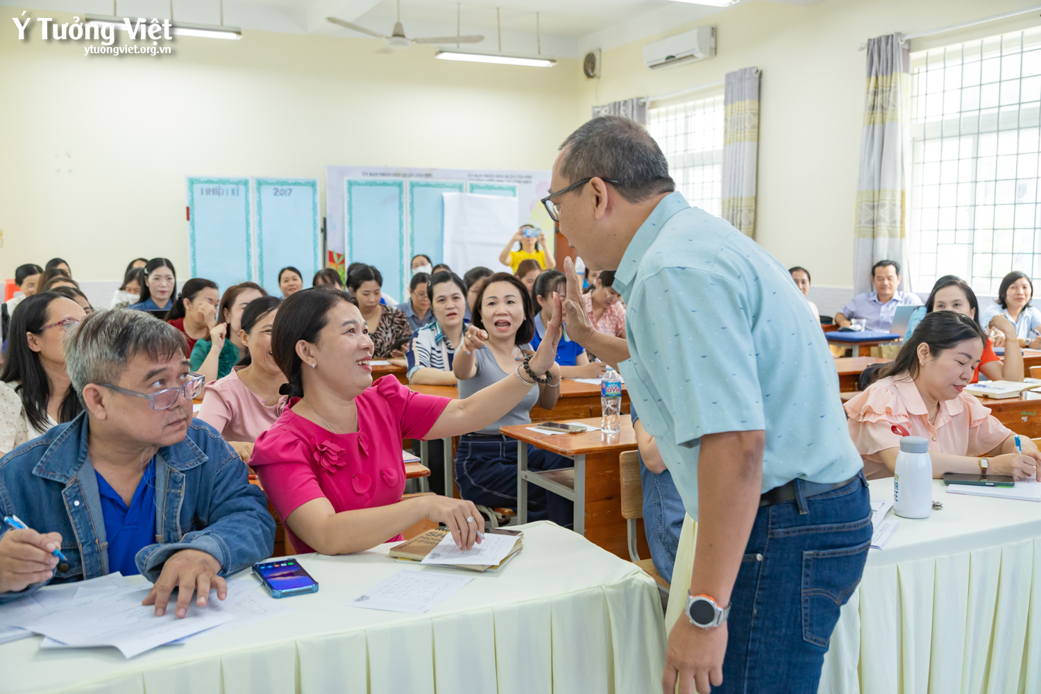 Tập huấn “Kỹ năng tư vấn tâm lý và tổ chức các hoạt động giáo dục dành cho giáo viên chủ nhiệm” – Trường TH Tô Vĩnh Diện
