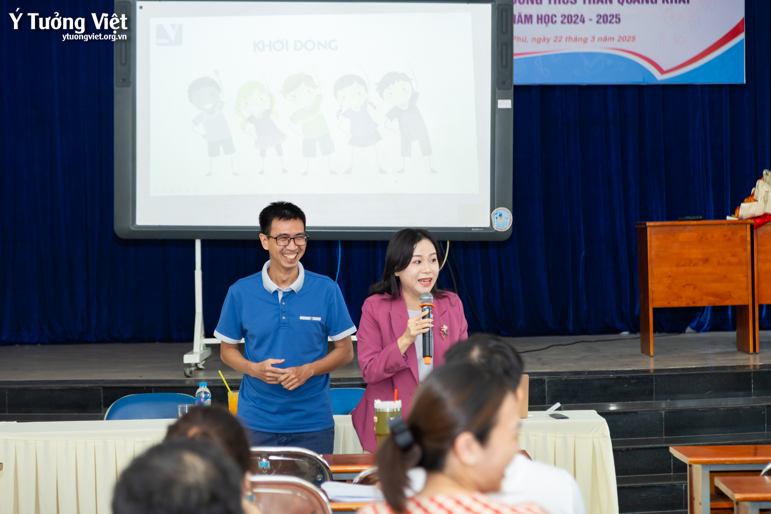 Tập huấn “Tư vấn tâm lý học đường theo mô hình trường học hạnh phúc” cùng Trường THCS Trần Quang Khải