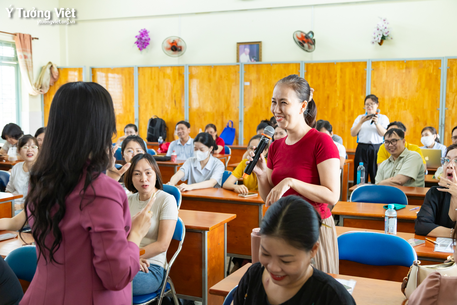 Tập huấn “Tư vấn tâm lý học đường theo mô hình trường học hạnh phúc” cùng Trường THCS Trần Quang Khải