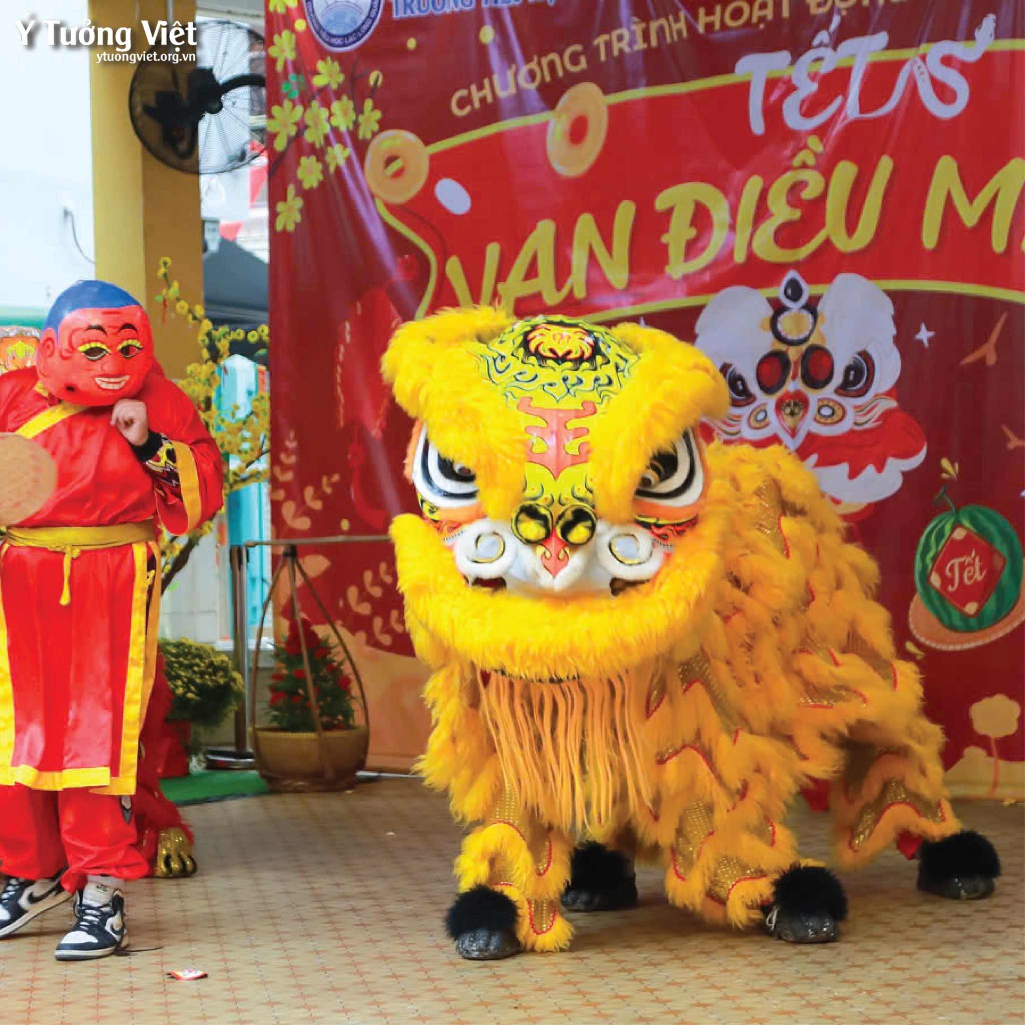 Tết vạn điều may – Check in tại Trường TH Lạc Long Quân