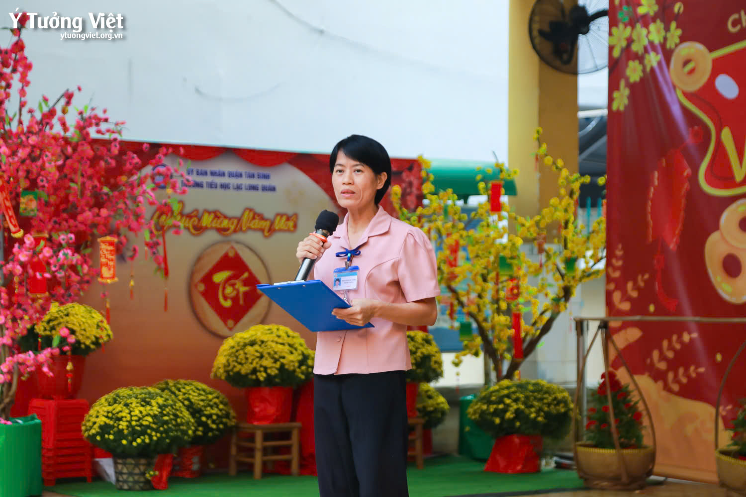 Tết vạn điều may – Check in tại Trường TH Lạc Long Quân