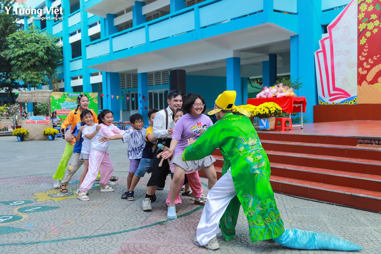 Tết vạn điều may ở TH Phan Chu Trinh – Điểm chạm giữa văn hóa truyền thống và kí ức tuổi thơ
