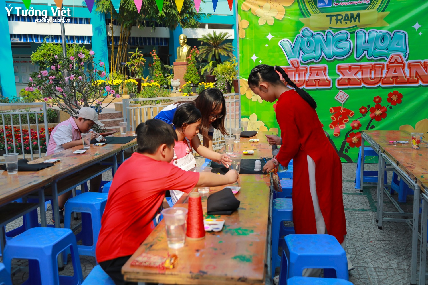 Tết vạn điều may ở TH Phan Chu Trinh – Điểm chạm giữa văn hóa truyền thống và kí ức tuổi thơ