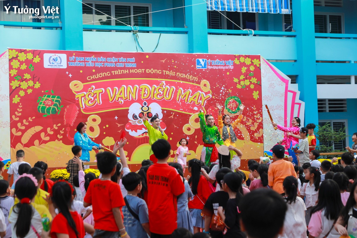 Tết vạn điều may ở TH Phan Chu Trinh – Điểm chạm giữa văn hóa truyền thống và kí ức tuổi thơ