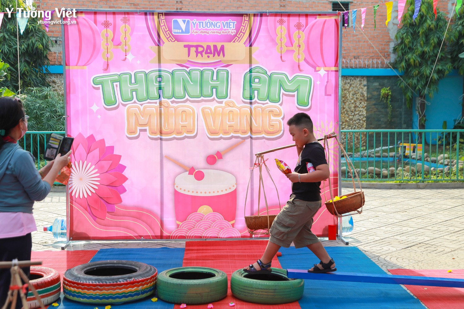 Tết vạn điều may ở TH Phan Chu Trinh – Điểm chạm giữa văn hóa truyền thống và kí ức tuổi thơ