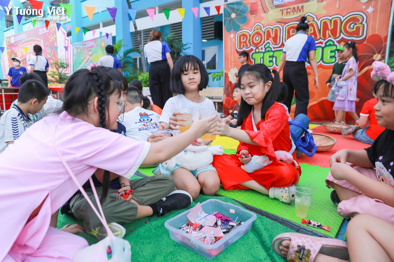 Tết vạn điều may ở TH Phan Chu Trinh – Điểm chạm giữa văn hóa truyền thống và kí ức tuổi thơ