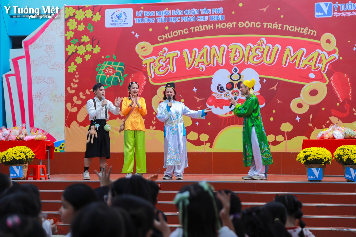 Tết vạn điều may ở TH Phan Chu Trinh – Điểm chạm giữa văn hóa truyền thống và kí ức tuổi thơ